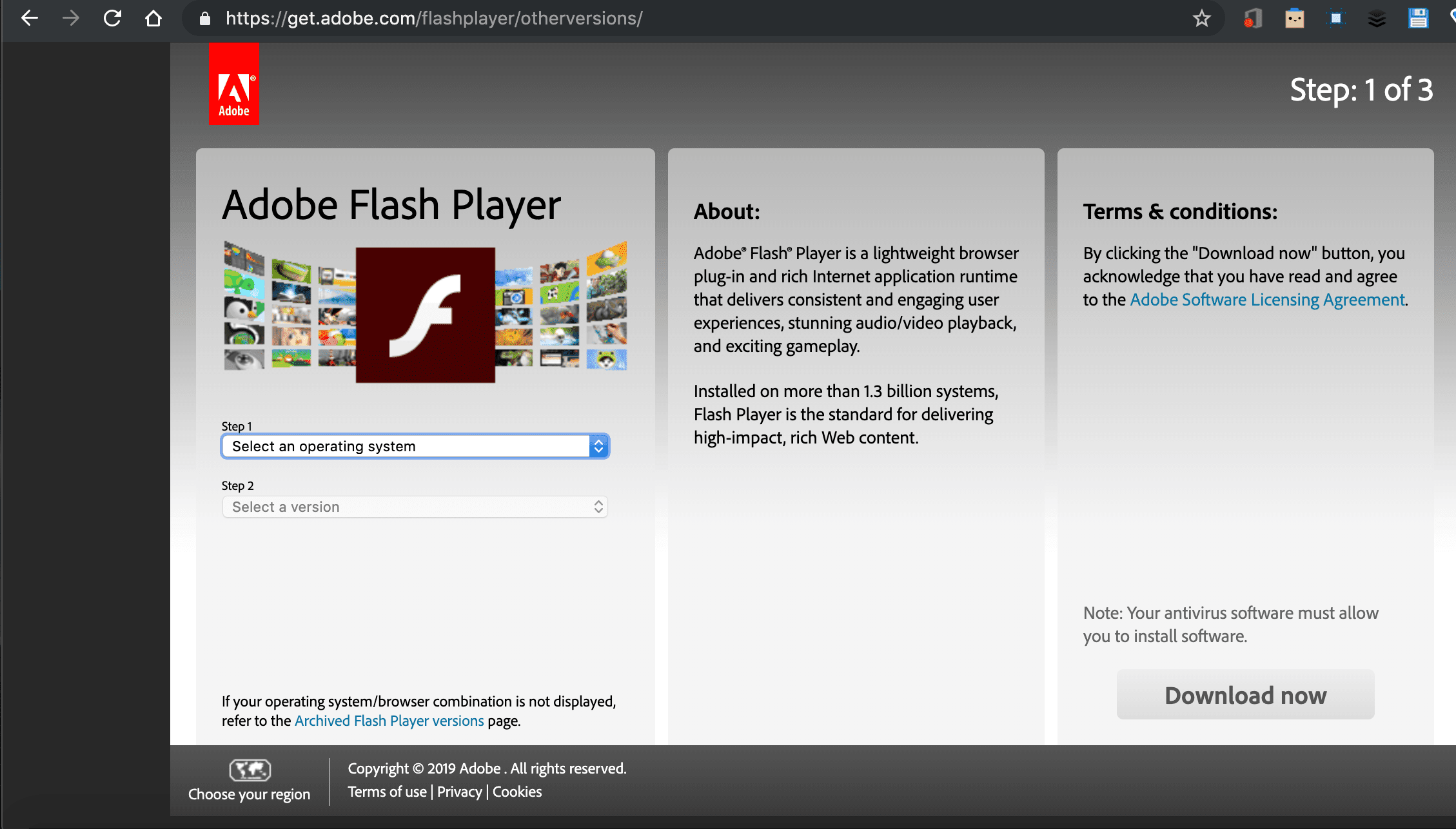 Adobe flash player 11.3 mac os x download